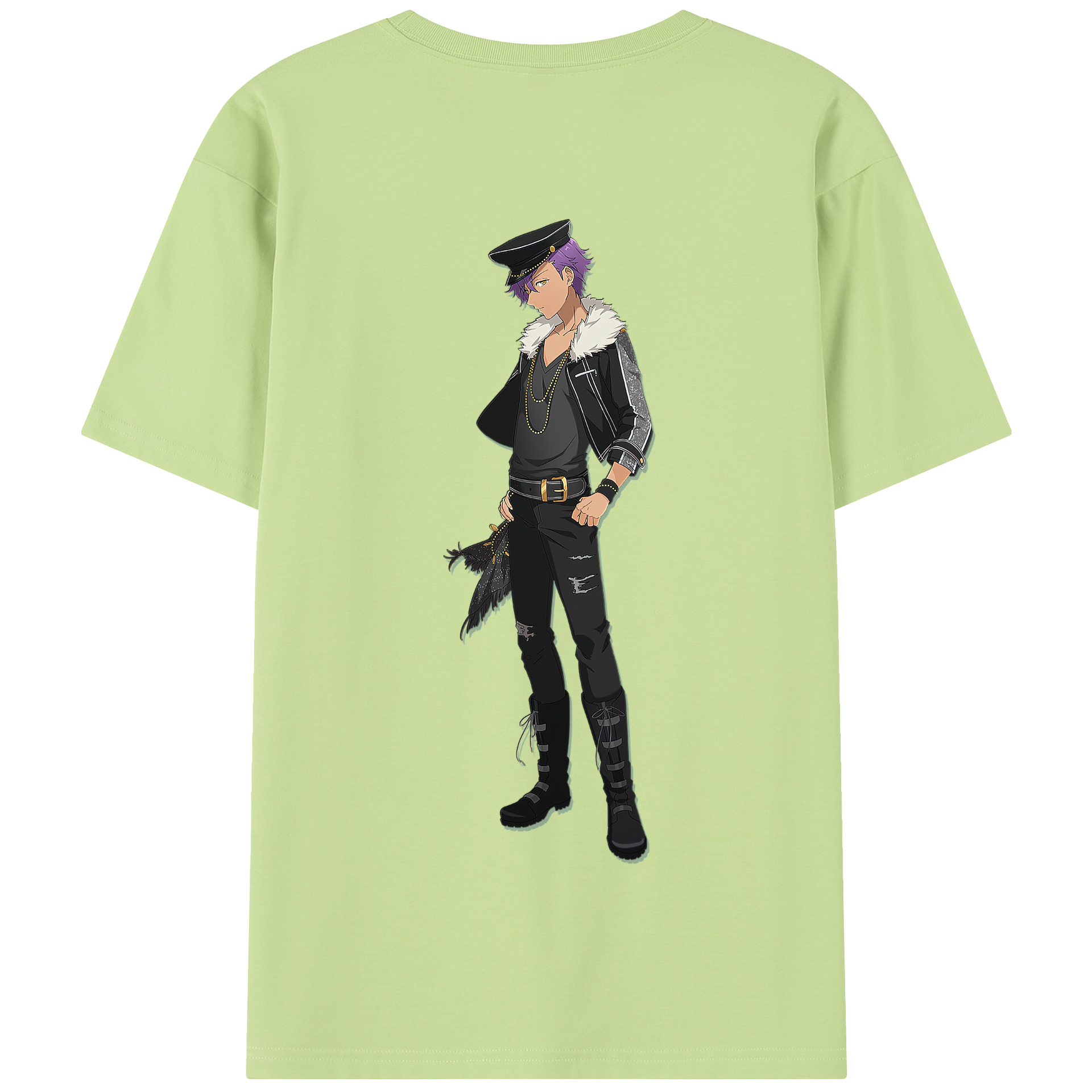 （画像用） あんさんぶるスターズ! Ensemble Stars 綿100％半袖Tシャツ（背面プリント）